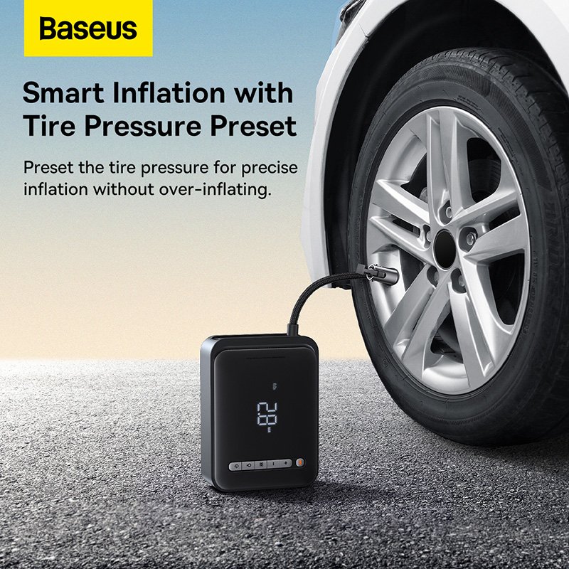 Baseus 2 in 1 Car Jump Starter & Inflator Pump- 8000MAH - 1000A - 1 Year Warranty - Image 6