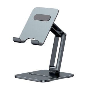 Baseus Stand for Tablets Desktop Biaxial Foldable Metal  Grey- LUSZ000113