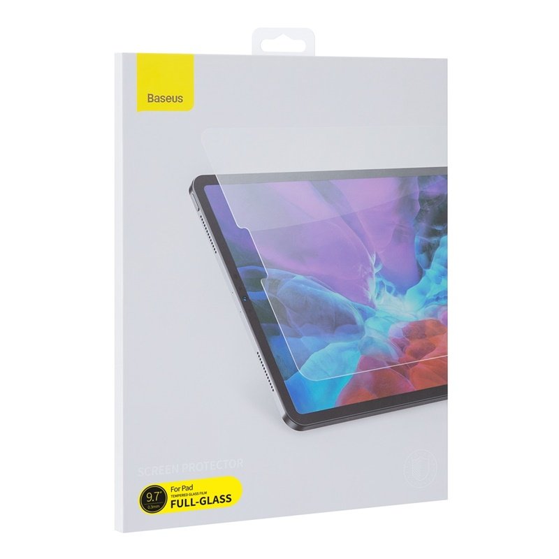 Baseus iPad 9.7inch 0.3mm Full-glass Tempered Glass Film Pasting Artifact Transparent - SGBL021302 - Image 2