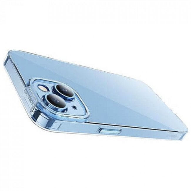 Baseus iP 14 Plus 6.7inch Simple Series Case For iPhone Transparent - ARAJ000802 - Image 3