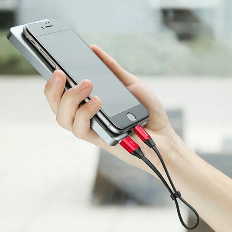 Baseus Nimble 23CM Short USB to Lighting Cable - Image 2