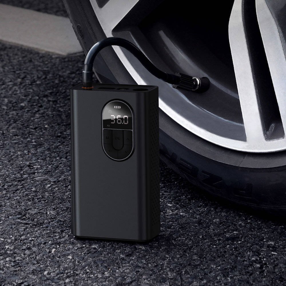 Baseus Energy Source Inflator Pump Black - CRNL040001- 1 Year Warranty - Image 4