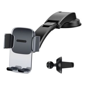 Baseus Easy Control Clamp Car Mount Holder Black- SUYK000001