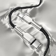 Baseus Cafule Series 2M Metal Data Cable Type-C to Type-C 100W Black - CATJK-D01 - 1 Year Warranty - Image 2