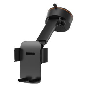 Baseus Easy Control Clamp Car Mount Holder Pro (Suction Cup Version)  Black - SUYK020001