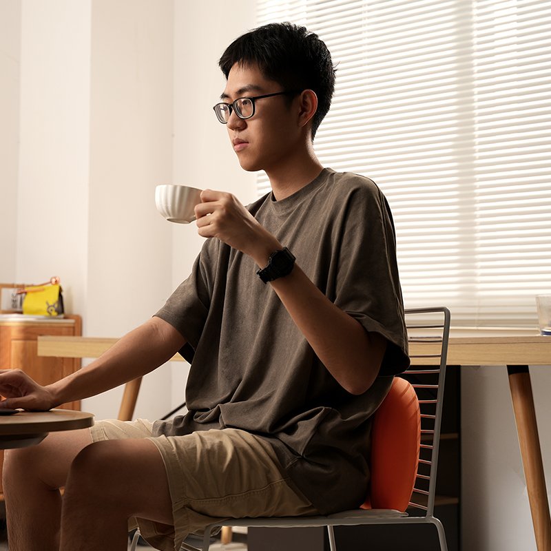 Baseus ComfortRide Series Car Lumbar Pillow Orange - CNYZ000007 - Image 3