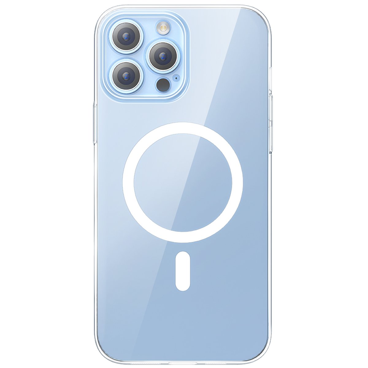 Baseus Lucent Series for Iphone 13 Pro Magnetic Design Phone Case Clear Transparent - P60157202203-01