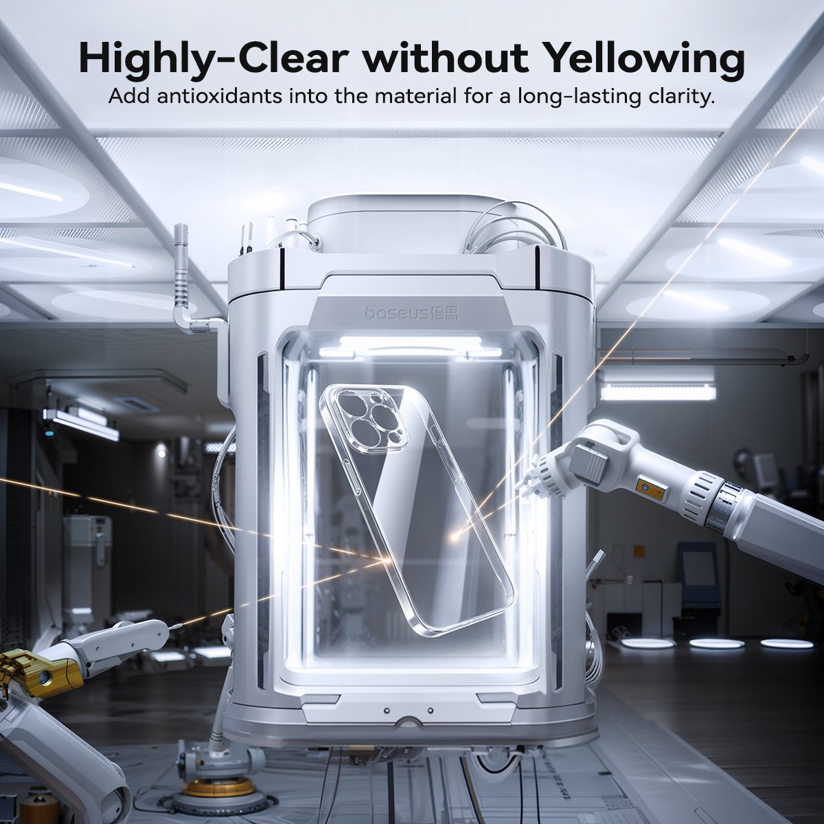 Baseus Lucent Series-iPhone 15 Plus Case-Clear Transparent-Ultra Thin Design Protective Case?- P60157204203-02 - Image 7