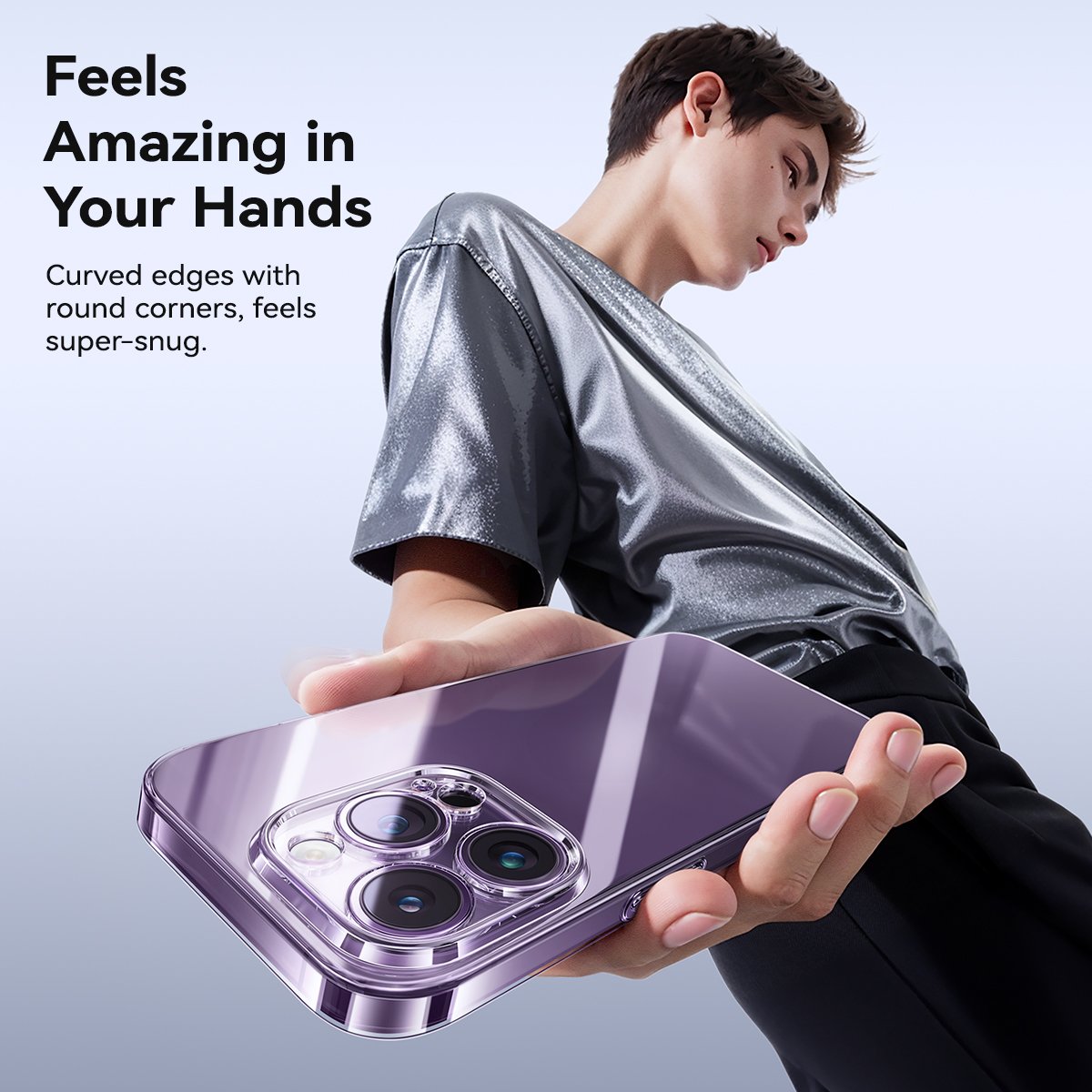 Baseus Lucent Series-iPhone 15 Plus Case-Clear Transparent-Ultra Thin Design Protective Case?- P60157204203-02 - Image 8