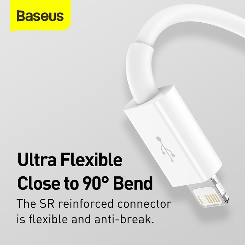 Baseus Superior Series 1 Meter USB to M+L+C 3.5A Cable - Image 12