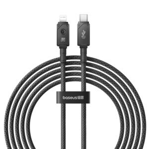 Baseus Unbreakable Series 2m Fast Charging Data Cable Type-C to Lightning 20W Cluster Black