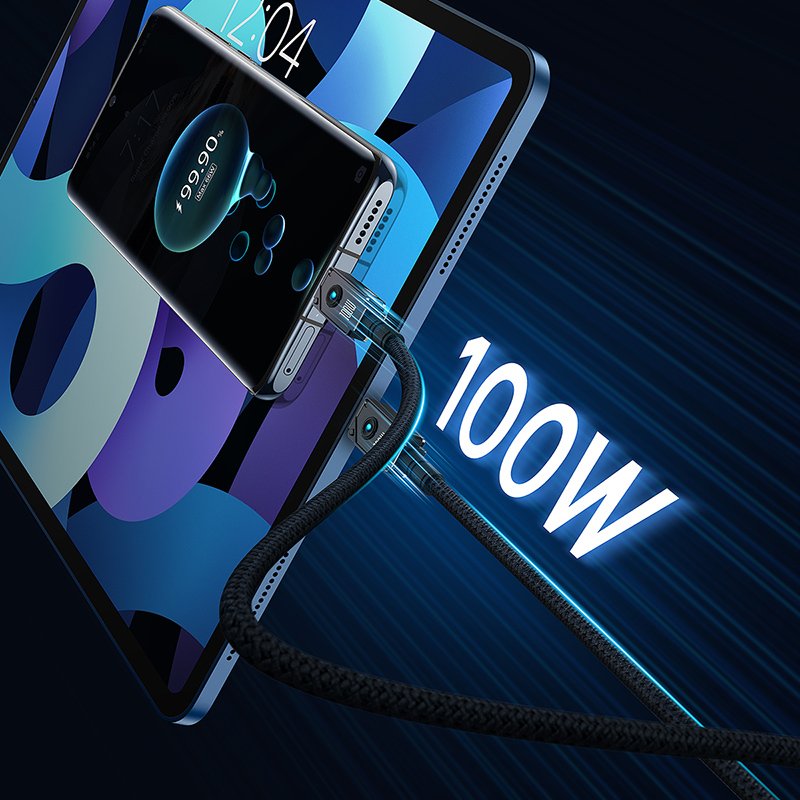 Baseus 1m Unbreakable Series Fast Charging Data Cable Type-C to Type-C 100W Cluster Black - P10355800111-00 - 1 Year Warranty - Image 10