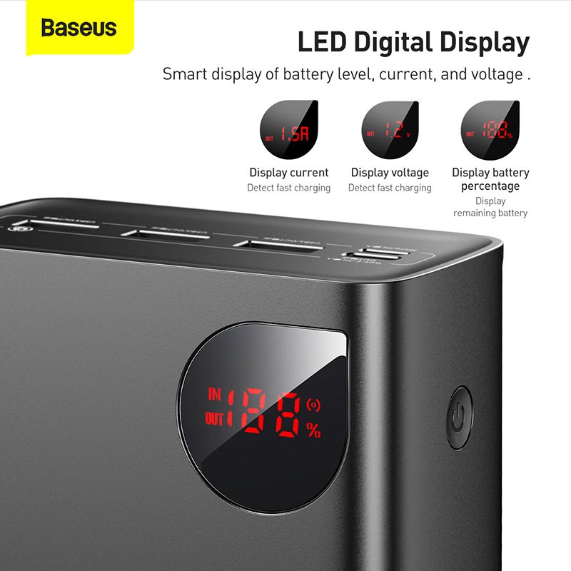 Baseus 40000mAh 22.5W Fast Charge Power Bank - Image 16