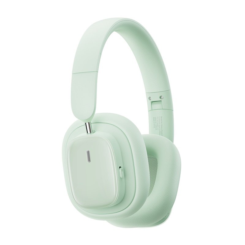 Baseus Bowie H1i Noise-Cancellation Wireless Headphones - Natural Green - Image 3