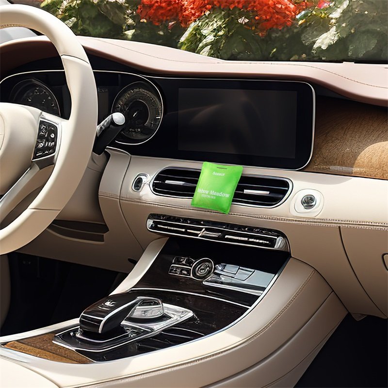 Baseus Margaret Series Car Air Freshener (Rainbow Meadow) - Forest Green - Image 7