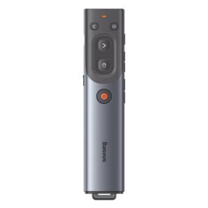 Baseus Orange Dot AI Wireless Presenter - Grey- 1 Year Warranty