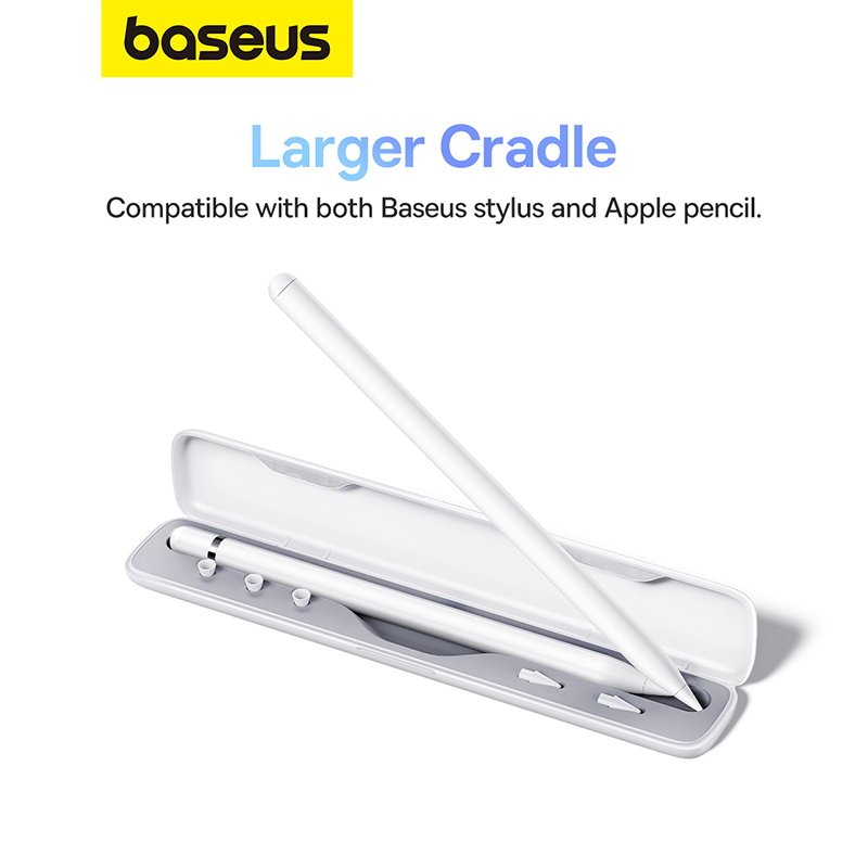 Baseus Smooth Writing 2 Series Stylus Case - Moon White - Image 10