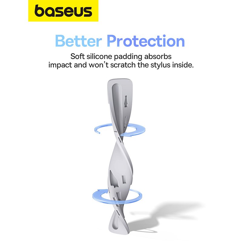 Baseus Smooth Writing 2 Series Stylus Case - Moon White - Image 11