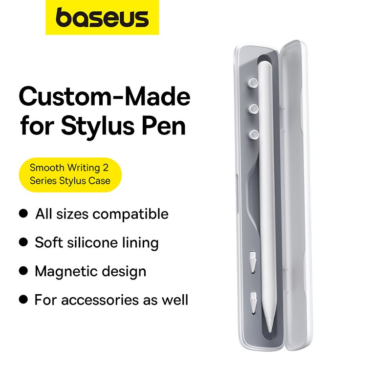 Baseus Smooth Writing 2 Series Stylus Case - Moon White - Image 15