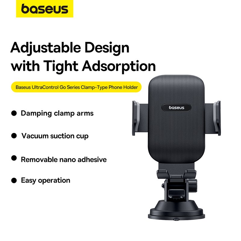 Baseus Clamp-Type Phone Holder Ultra Control Go Series - Image 10