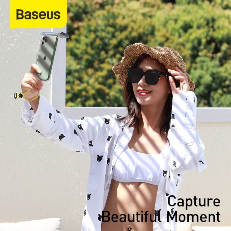 Baseus AquaGlide Waterproof Phone Pouch with Slide Lock - Cluster Black - Image 9