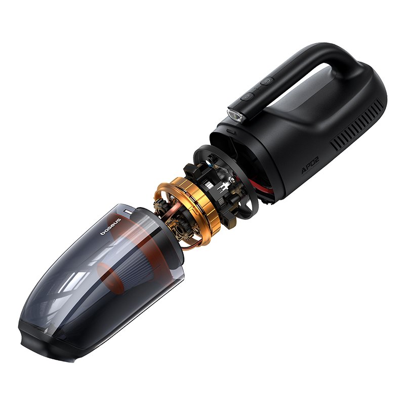 Baseus AP02 6000Pa Handheld Vacuum Cleaner Cosmic Black - 1Y - Image 4