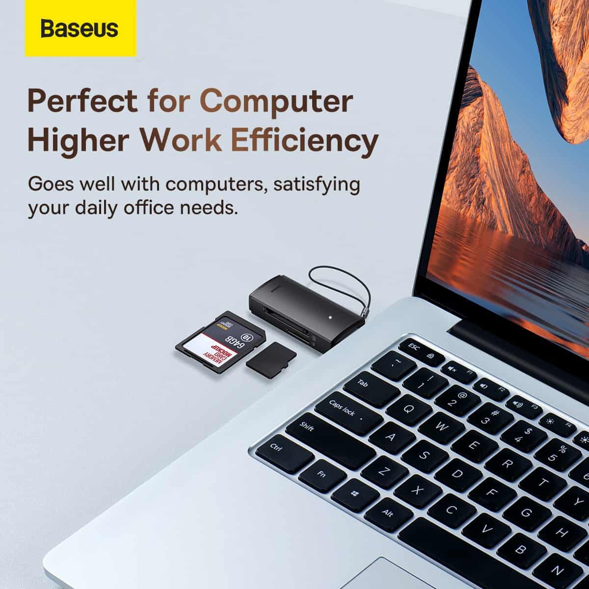 Baseus AirJoy Series Card Reader - 1Y - Image 9