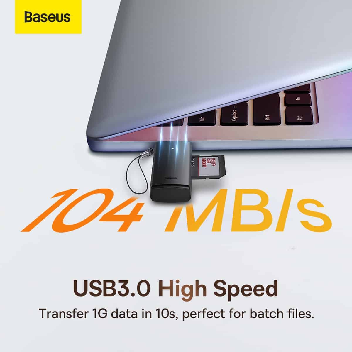 Baseus AirJoy Series Card Reader - 1Y - Image 13