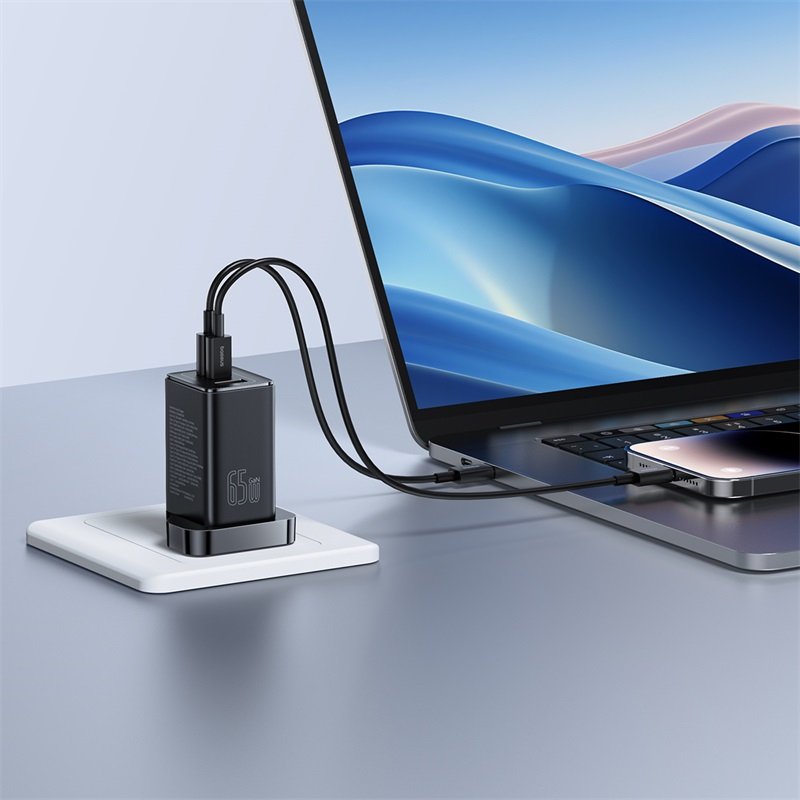 Baseus 65W GaN5 Pro Fast Charger - 1Y - Image 6