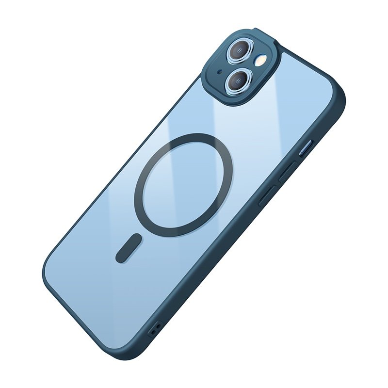 Baseus iPhone 14 Frame Series Magnetic Case with Tempered Glass - Image 3