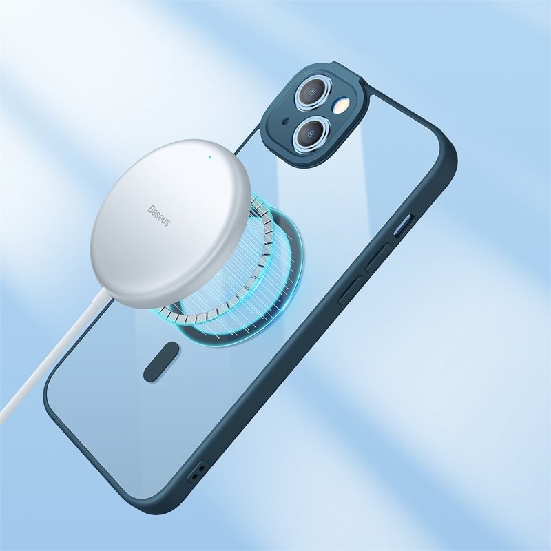 Baseus iPhone 14 Frame Series Magnetic Case with Tempered Glass - Image 9