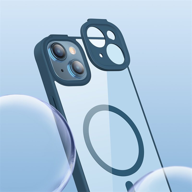 Baseus iPhone 14 Frame Series Magnetic Case with Tempered Glass - Image 10