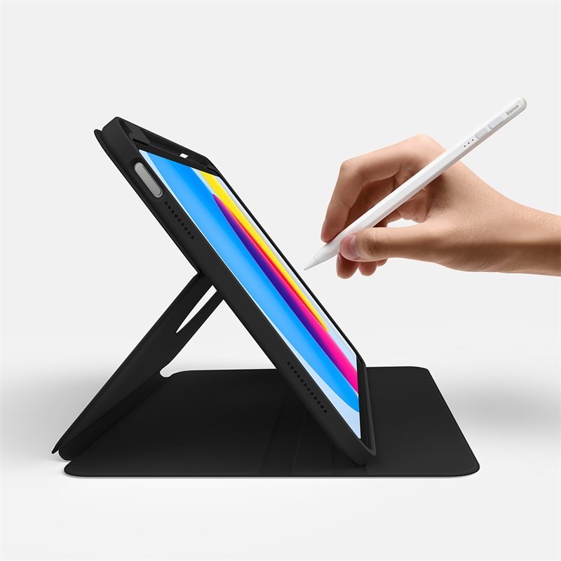 Baseus 10.9" iPad 10 Minimalist Series Magnetic Protective Case (2022) - Black - Image 5