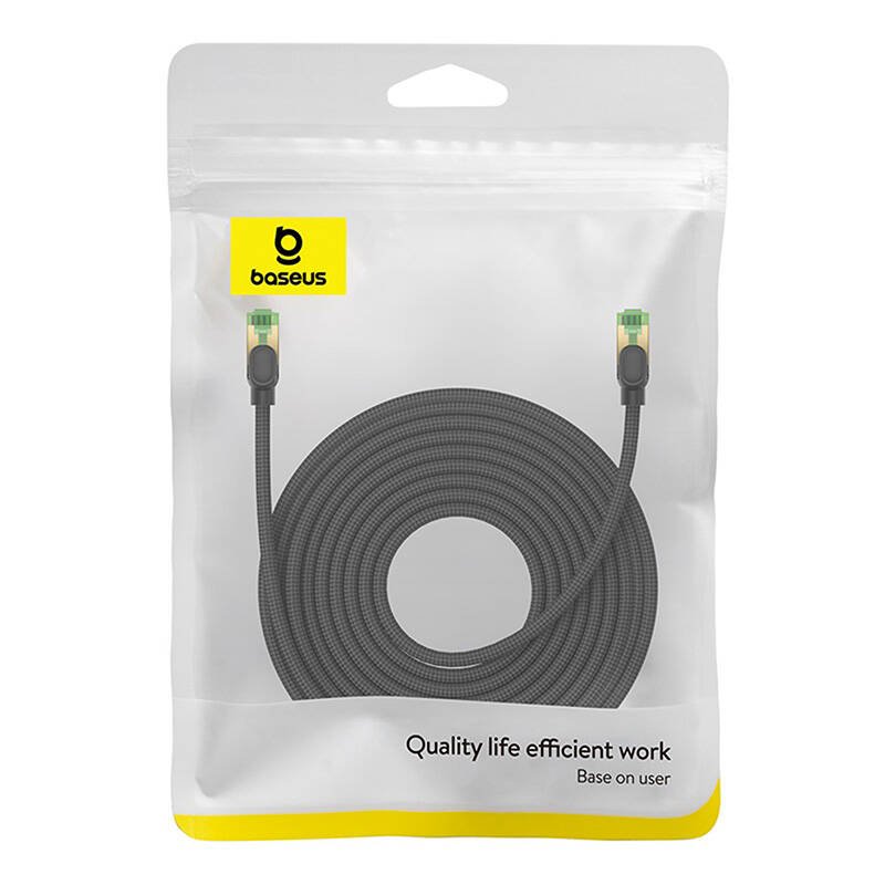 Baseus 15Meter High Speed CAT8 40Gigabit Ethernet Nylon Braided Cable - 1Y - Image 7