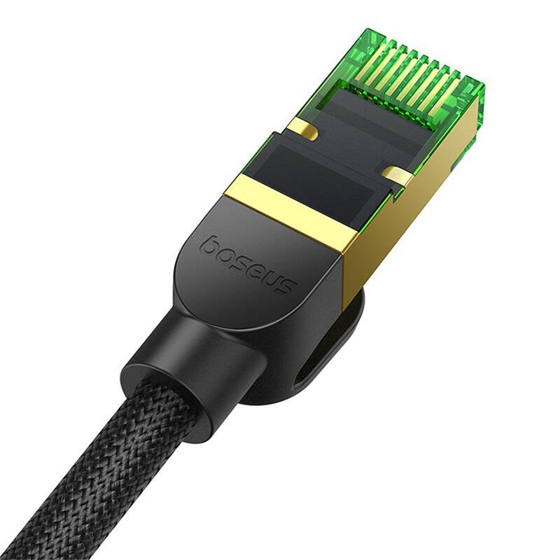 Baseus 15Meter High Speed CAT8 40Gigabit Ethernet Nylon Braided Cable - 1Y - Image 3