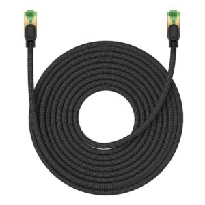 Baseus 15Meter High Speed CAT8 40Gigabit Ethernet Nylon Braided Cable - 1Y