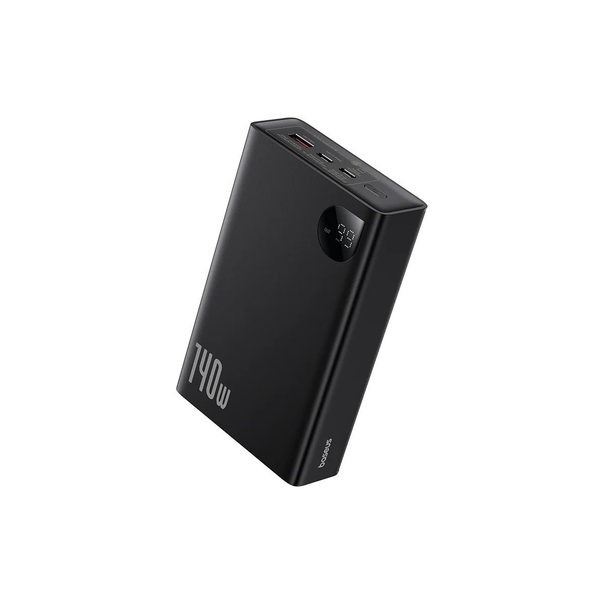 Baseus 24000mAh 140W Adaman Digital Display Fast Charge Power Bank Cluster Black - 1Y - Image 3