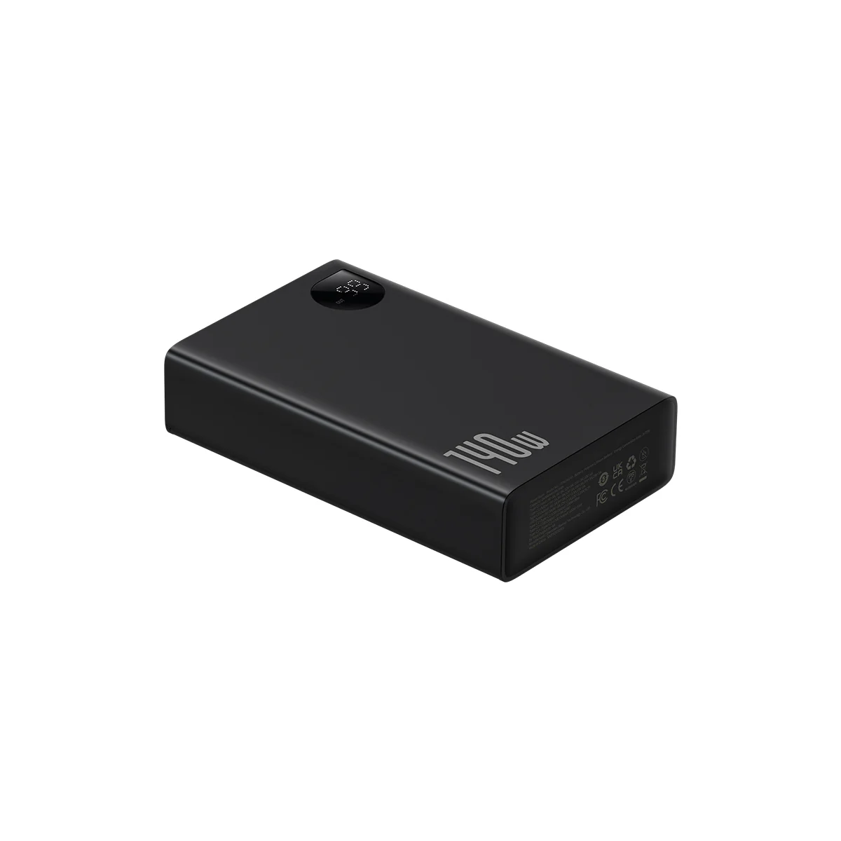 Baseus 24000mAh 140W Adaman Digital Display Fast Charge Power Bank Cluster Black - 1Y - Image 5