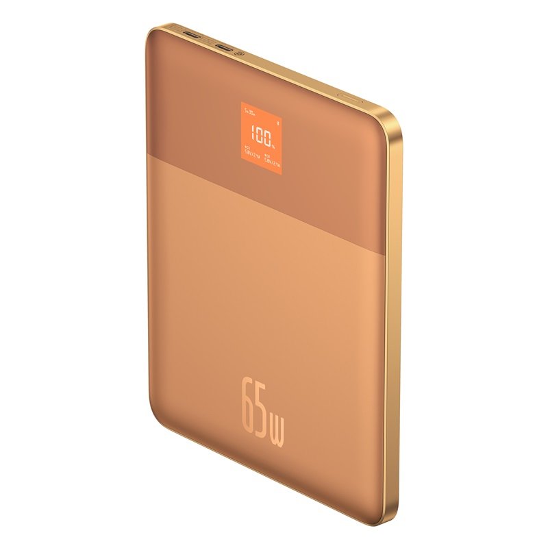 Baseus 12000mAh 65W Blade2 Power Bank Intelligent Edition Canyon Coral - 1Y - Image 3
