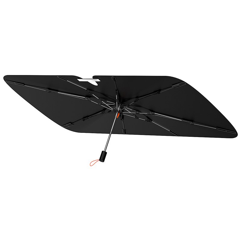 Baseus Small CoolRide Doubled-Layered Windshield Sun Shade Umbrella Pro - Cluster Black - Image 4