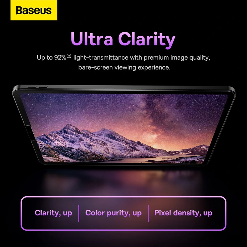 Baseus 9.7-inch iPad Crystal Series HD Tempered Glass Screen Protector - Image 5
