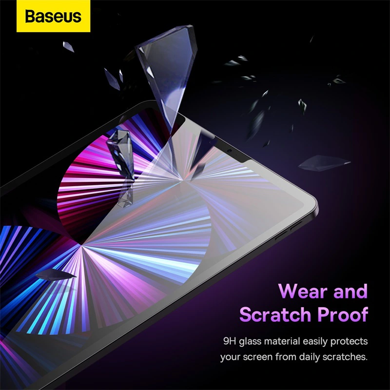 Baseus 9.7-inch iPad Crystal Series HD Tempered Glass Screen Protector - Image 6
