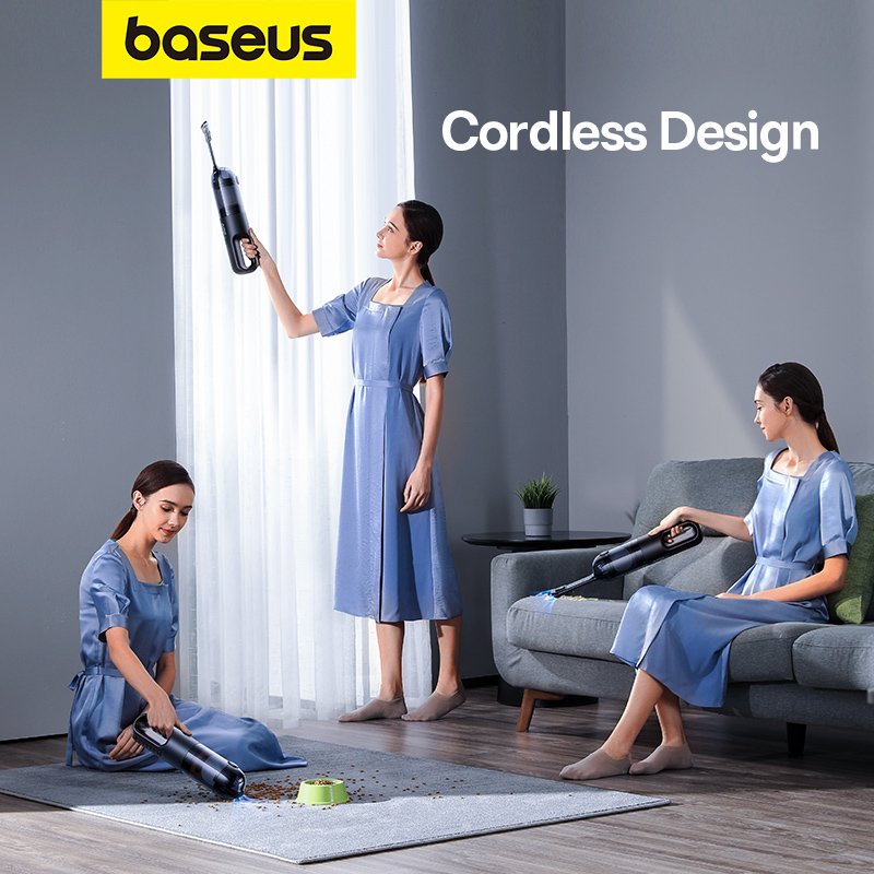 Baseus AP01 5000pa Handy Vacuum Cleaner - Cluster Black - Image 14
