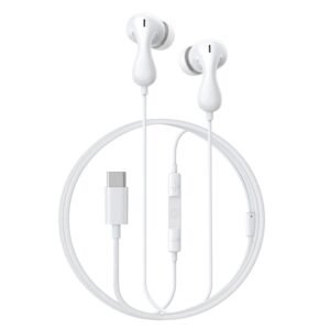 Baseus Encok CZ20 Wired Earphones - Moon White - 1Y