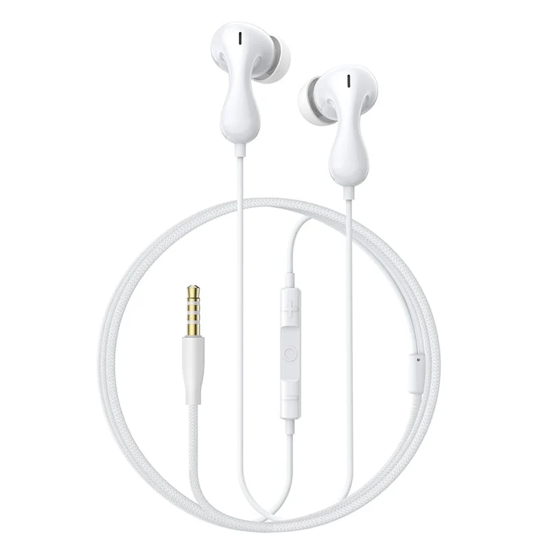 Baseus Encok HZ20 Wired Earphones - Moon White - 1Y