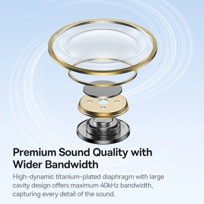 Baseus Encok CZ20 Wired Earphones - Moon White - 1Y - Image 10