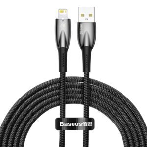 Baseus Glimmer Series 2 Meter USB to Lightning 2.4A Cable - 1Y