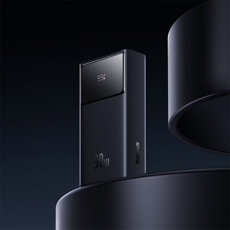 Baseus 10000mAh 30W Star-Lord Digital Display Fast Charging Power Bank - Cluster Black baseuscolombo