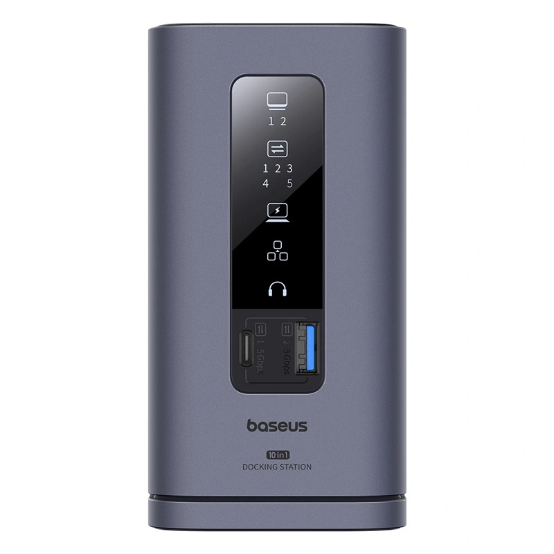 OS-Baseus Spacemate Series 10-in-1 (MAC) Docking Station Space Grey Baseuscolombo