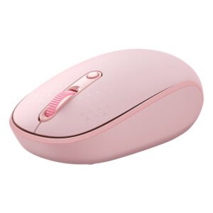 Baseus F01B Creator Tri-Mode Bluetooth & Wireless Mouse Baby Pink - B01055501412-00 - 1 Year Warranty
